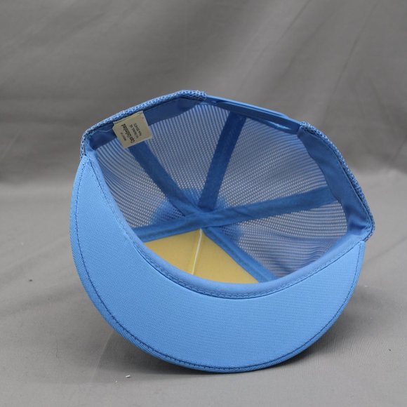 Vintage Patched Trucker Hat - Waterton Oilmens Pom Pom Top - Adult Snapback - Picture 7 of 8